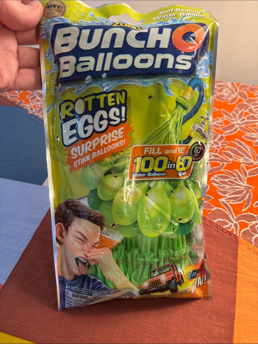 Zuru Bunch O Balloons Self Seal Water Rotten Eggs Surprise Stinky 100 Pk